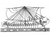 drawing of ancient Egyptian ship