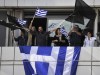 protesters in Greece