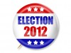 Election 2012 political button