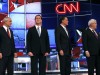 2012 Republican presidential candidates on stage