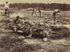 Civil War battlefield burial workers
