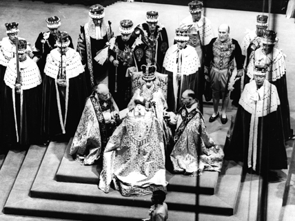 coronation of Queen Elizabeth II