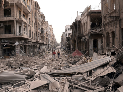 destruction of Aleppo, Syria