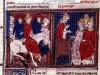 tapestry of Pope Urban proclaiming Crusade